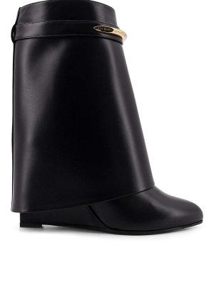 GIVENCHY: boots - Shark Leather Boots