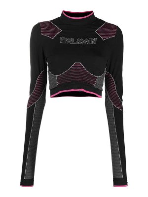 Balmain: トップス＆タンクトップ - トップ/タンクトップ - 黒