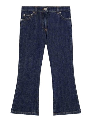 Dolce & Gabbana Jr: straight leg jeans - 5 pocket trousers