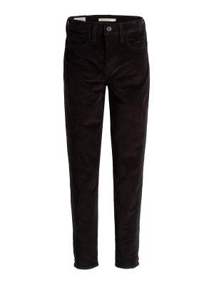 LEVI'S: スキニージーンズ - スキニージーンズ - 黒