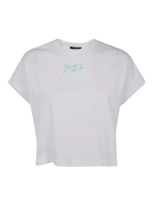 Balmain: t-shirt - T-shirt corta Ss