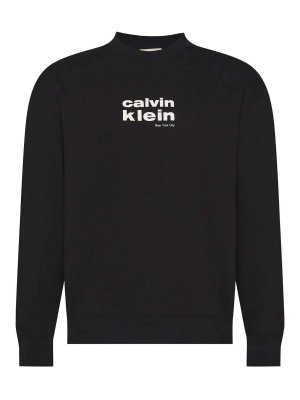 CALVIN KLEIN: Sudaderas y suéteres - Sudadera - Negro