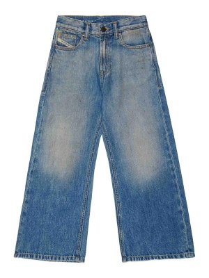DIESEL: straight leg jeans - Jeans