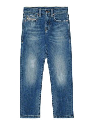 DIESEL: jeans dritti, a sigaretta - Jeans
