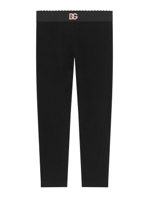 Dolce & Gabbana Jr: Leggings - Leggings - Noir
