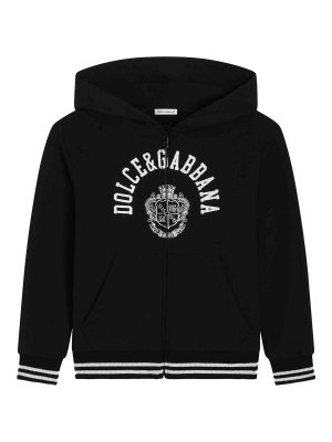 Dolce & Gabbana Jr: スウェット＆セーター - スウェットシャツ/セーター - 黒