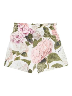 Dolce & Gabbana Jr: トラウザーショーツ - ショートパンツ - マルチカラー