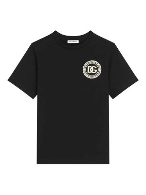 Dolce & Gabbana Jr: T-shirts - T-Shirt - Schwarz