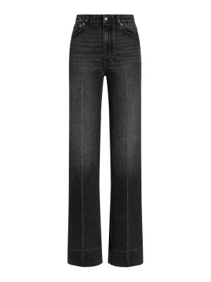 DOLCE & GABBANA: ストレートジーンズ - ストレートジーンズ - ブルー