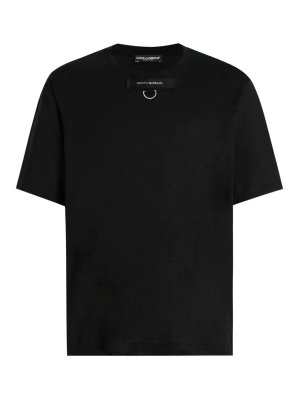 DOLCE & GABBANA: Tシャツ - Tシャツ - 黒