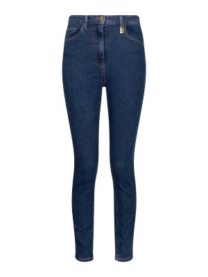 ELISABETTA FRANCHI: Jeans Rectos - Vaqueros Rectos - Azul