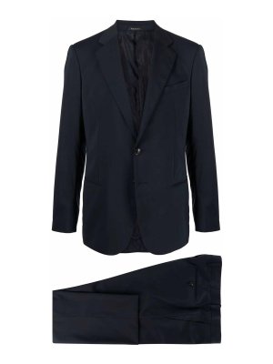 GIORGIO ARMANI: Knielange Kleider - Knielanges Kleid - Blau