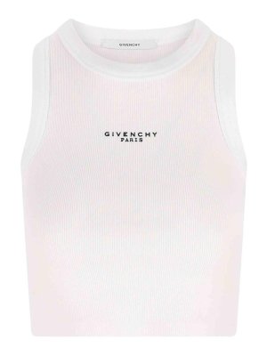 GIVENCHY: t-shirts - Cropped Tank Top
