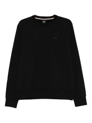 Hugo Boss: Sudaderas y suéteres - Sudadera - Negro