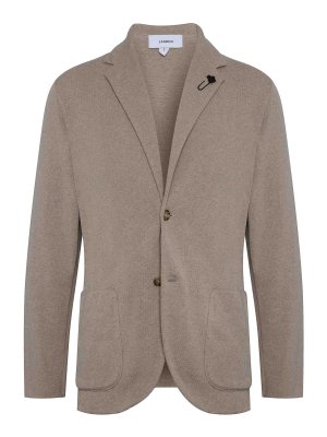 LARDINI: casual jackets - Knitted Jacket
