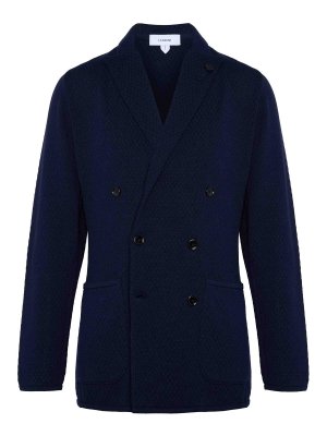 LARDINI: casual jackets - Knitted Jacket