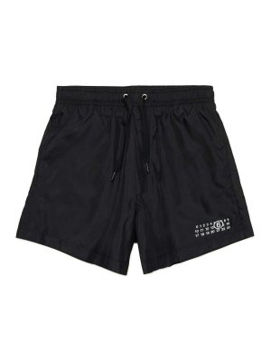 MM6 MAISON MARGIELA: Badeanzüge und Badehosen - Badehose - Schwarz