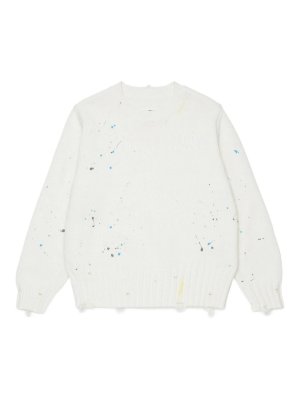 MM6 MAISON MARGIELA: クルーネック - クルーネック - クリーム