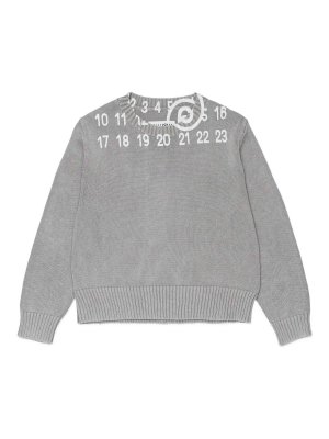 MM6 MAISON MARGIELA: クルーネック - クルーネック - グレー