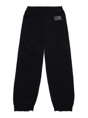 MM6 MAISON MARGIELA: カジュアルトラウザー - カジュアルパンツ - 黒