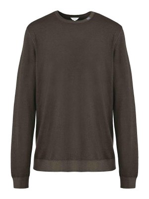 MALO: Strickpullover mit Rundhalsausschnitt - Rundhalspullover - Keine