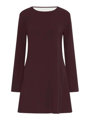 MARELLA: ニーレングスドレス - 膝丈ドレス - ダークレッド
