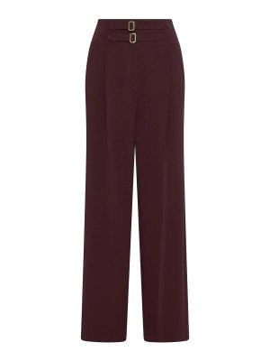 MARELLA: カジュアルトラウザー - カジュアルパンツ - ダークレッド