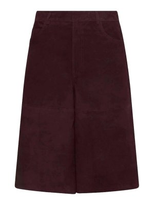 MARELLA: Hosen Shorts - Shorts - Dunkelrot