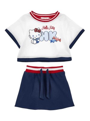 MONNALISA: Knee length skirts & Midi - Top and skirt