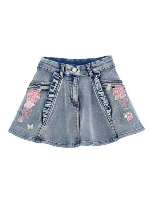 MONNALISA: Jupes midi et au genou - Jupe Midi - Denim