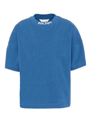 Palm Angels: t-shirt - Overlogo sopra la T-shirt