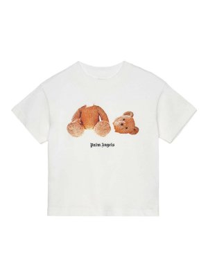 Palm Angels: Tシャツ - Tシャツ - クリーム