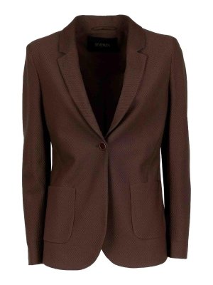 SEVENTY: Vestes de costume - Blazer - Marron