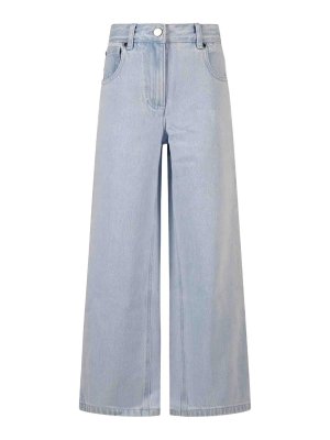 Stella McCartney Kids: Pantalones casual - Pantalón Casual - Azul Claro