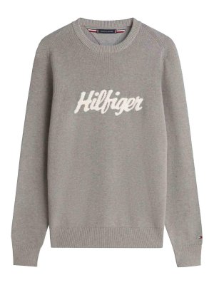 TOMMY HILFIGER: スウェット＆セーター - スウェットシャツ/セーター - グレー