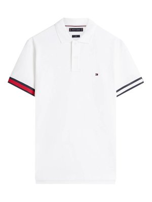 TOMMY HILFIGER: polo shirts - Cotton Slim Polo