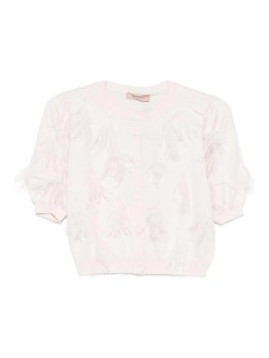 TWINSET: Cardigans - Cardigan - Rosa