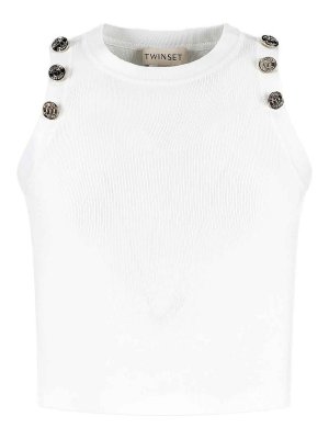 TWINSET: Tops & Tank tops - Top In Maglia