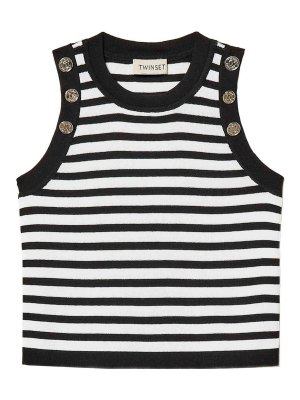 TWINSET: Tops & Tank tops - Top In Maglia