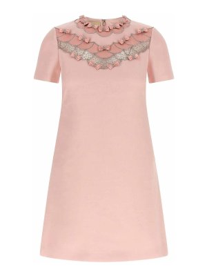 VALENTINO GARAVANI: ショートドレス - ショートドレス - ピンク
