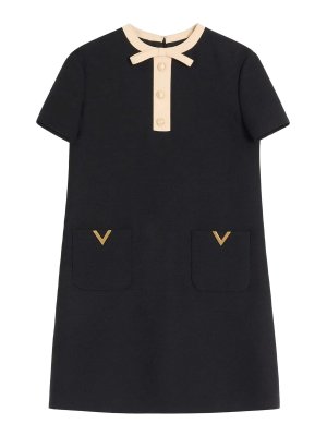 VALENTINO GARAVANI: Robes courtes - Robe Courte - Noir