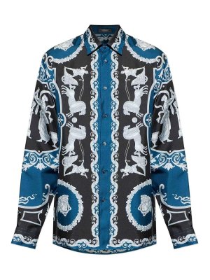 VERSACE: Hemden - Hemd - Schwarz