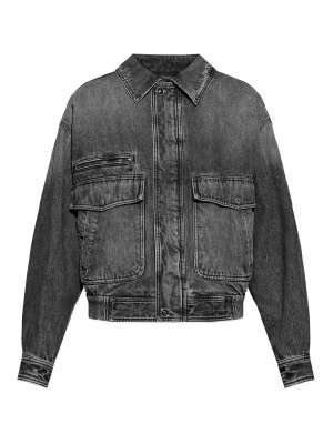 VERSACE: giacche denim - Giubbotto in denim