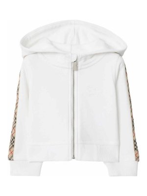 BURBERRY: Sweatshirts & Pulls - Sweat-Shirts - Blanc