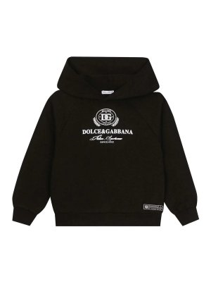 Dolce & Gabbana Jr: Sweatshirts & Sweaters - Hooded Sweatshirt