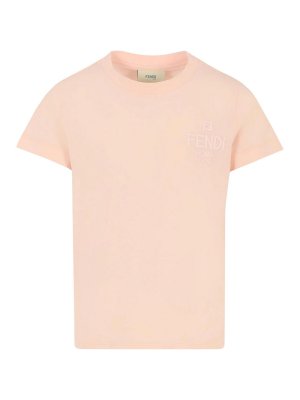 Fendi Jr: Tシャツ - Tシャツ - ピンク