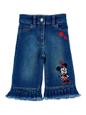 Monnalisa Bebè: jeans dritti, a sigaretta - Jeans Con Galetta