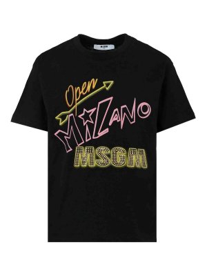 M.S.G.M. KIDS: Camisetas - Camiseta - Negro