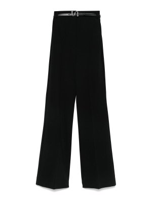 SPORTMAX: カジュアルトラウザー - カジュアルパンツ - 黒