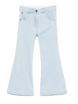Stella McCartney Kids: Jeans Rectos - Vaqueros Rectos - Azul Claro